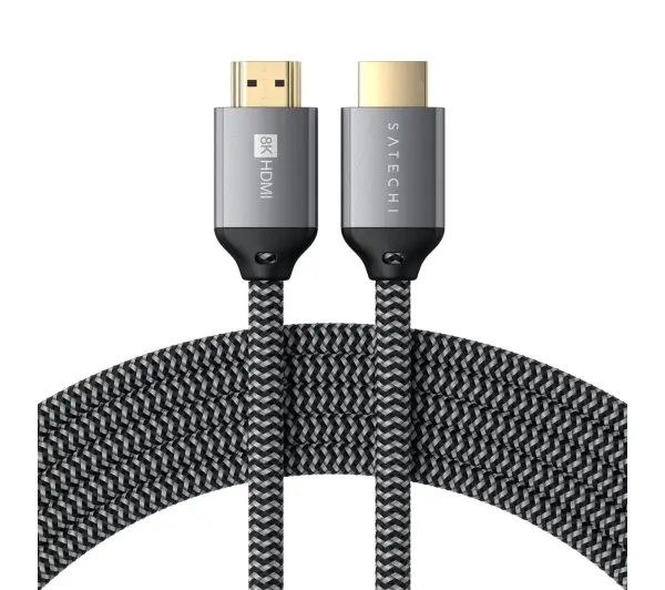 Satechi SATST8KHC2MM HDMI 2.1 8K 60Hz / 4K 120Hz 2m Szary