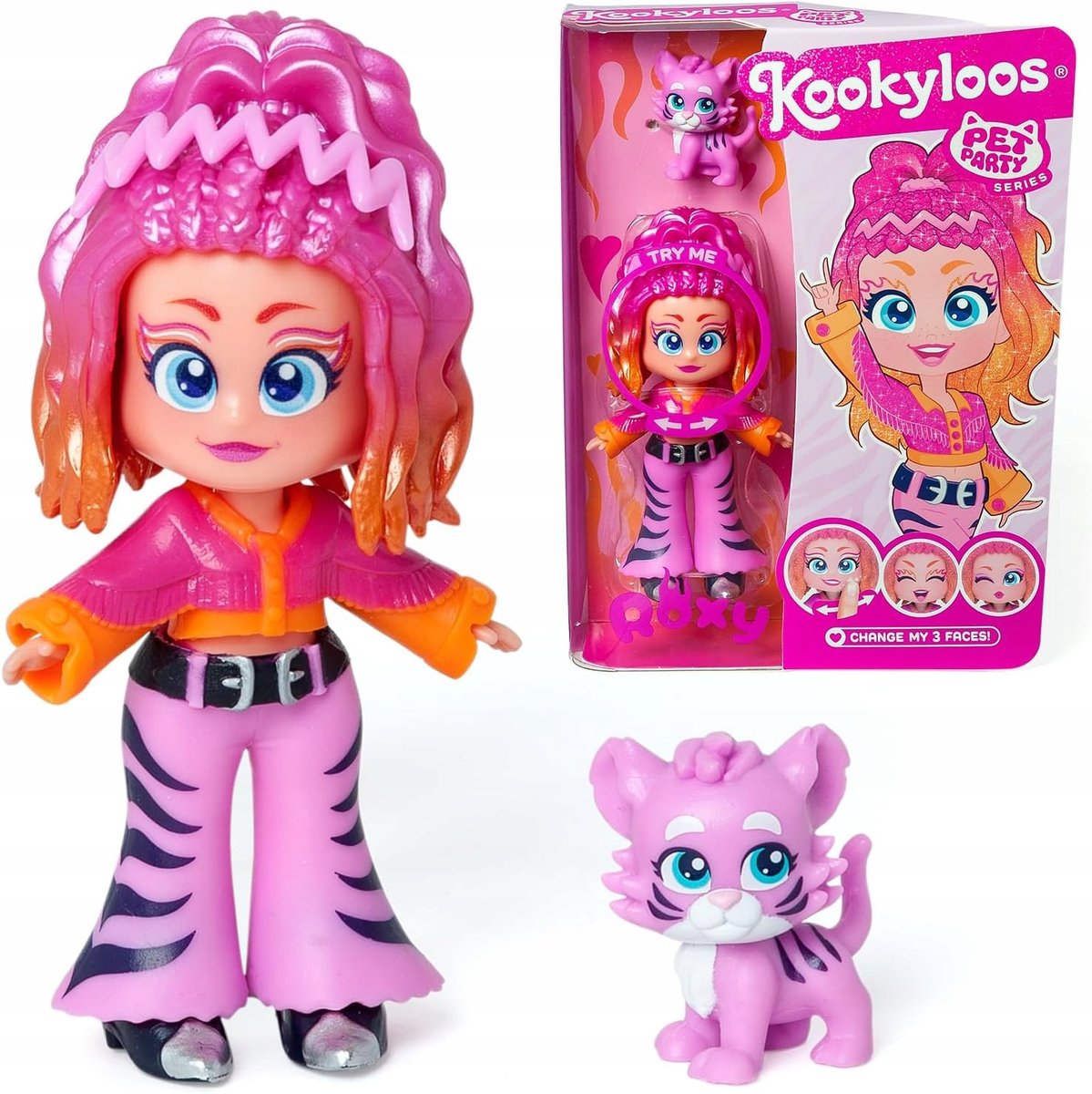 laleczka kookyloos pets party doll pet roxy lalka oryginalna