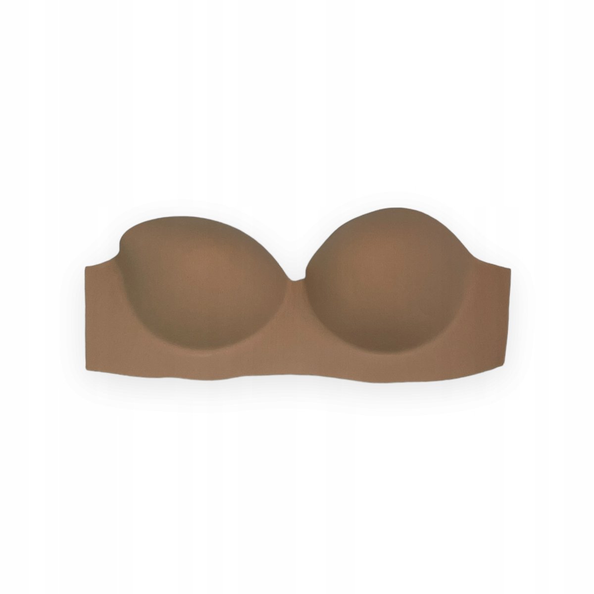 Samonośny biustonosz stanik damski beżowy