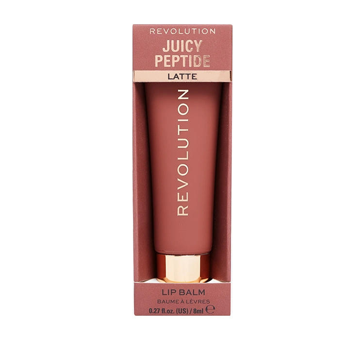 Makeup Revolution Juicy Peptide balsam do ust Latte 8ml