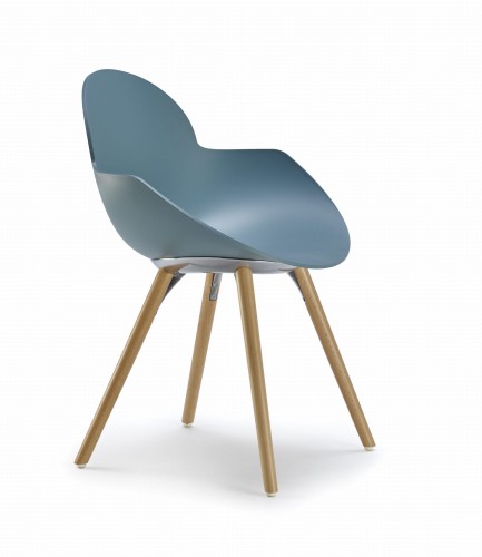 Krzesło Cookie Wooden Legs, różne kolory- Infiniti Design