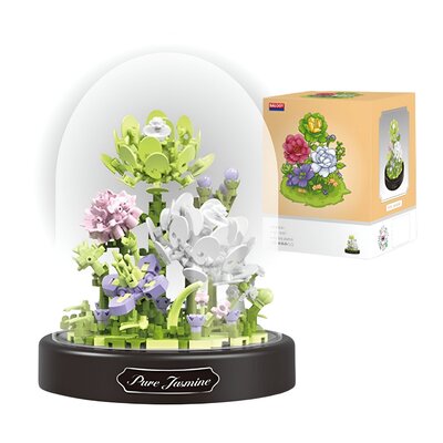 Klocki plastikowe QBI Czysty jaśmin w kloszu 1081377