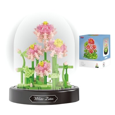 Klocki plastikowe QBI Lotos w kloszu 1081374