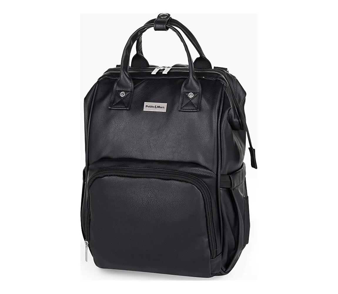 Фото - Рюкзак Petite&Mars Plecak Do Wózka Torba Dla Mamy Jasper Absolute Black 