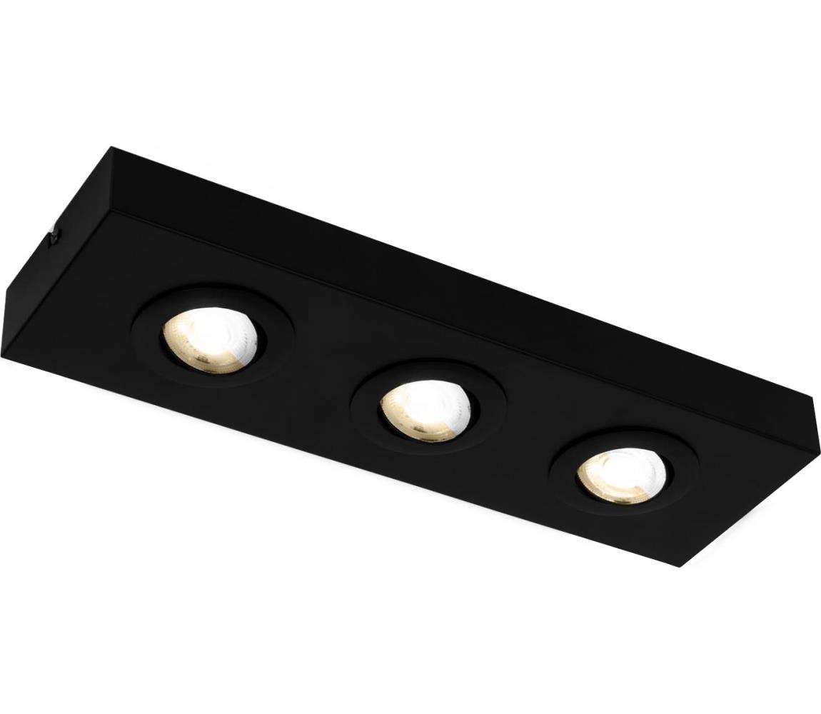 Briloner 3996035 - LED Oświetlenie punktowe CTS 3xLED/4W/230V 2700/4000K czarny