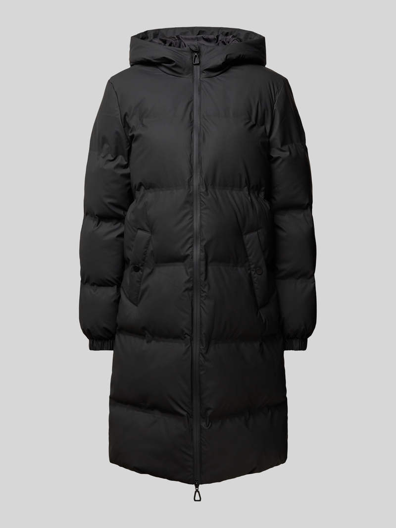 Płaszcz pikowany z kapturem model ‘IRENE’