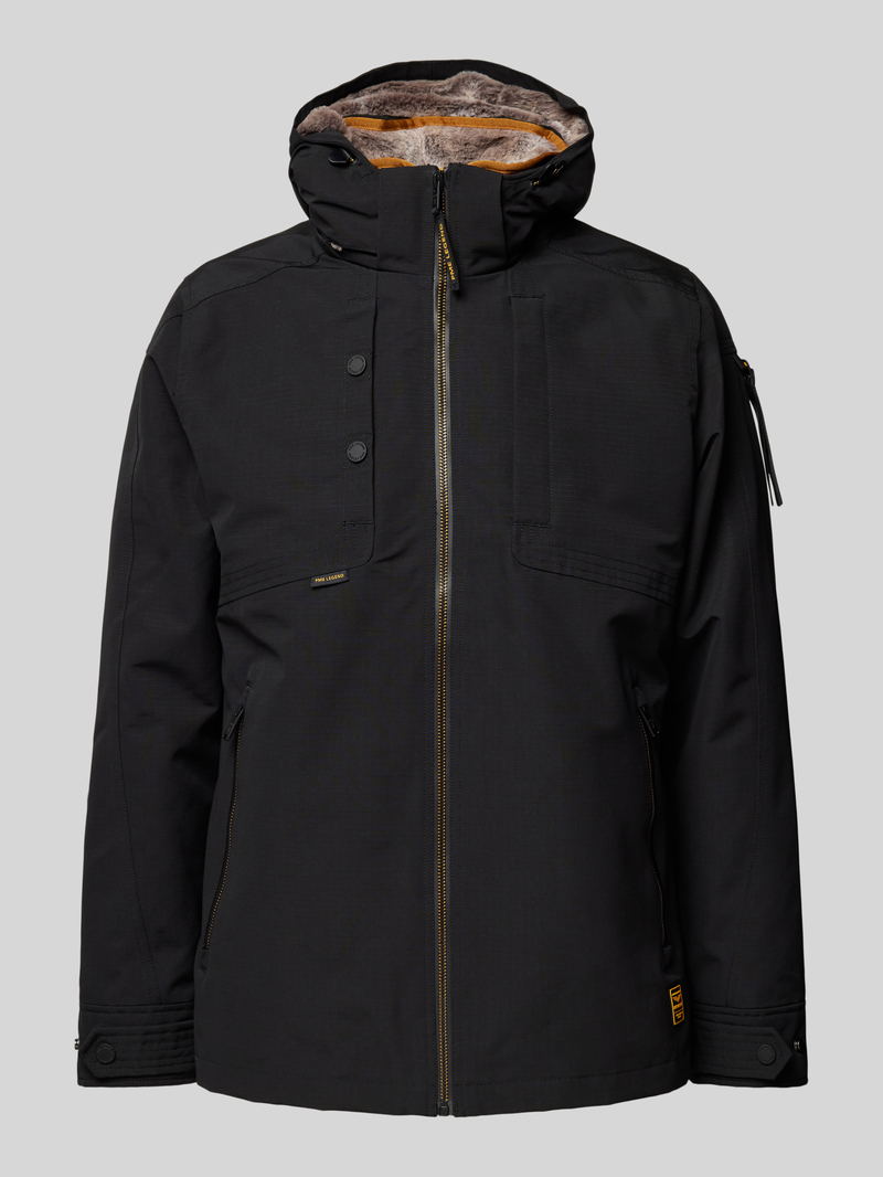 Kurtka funkcyjna z naszywką z logo