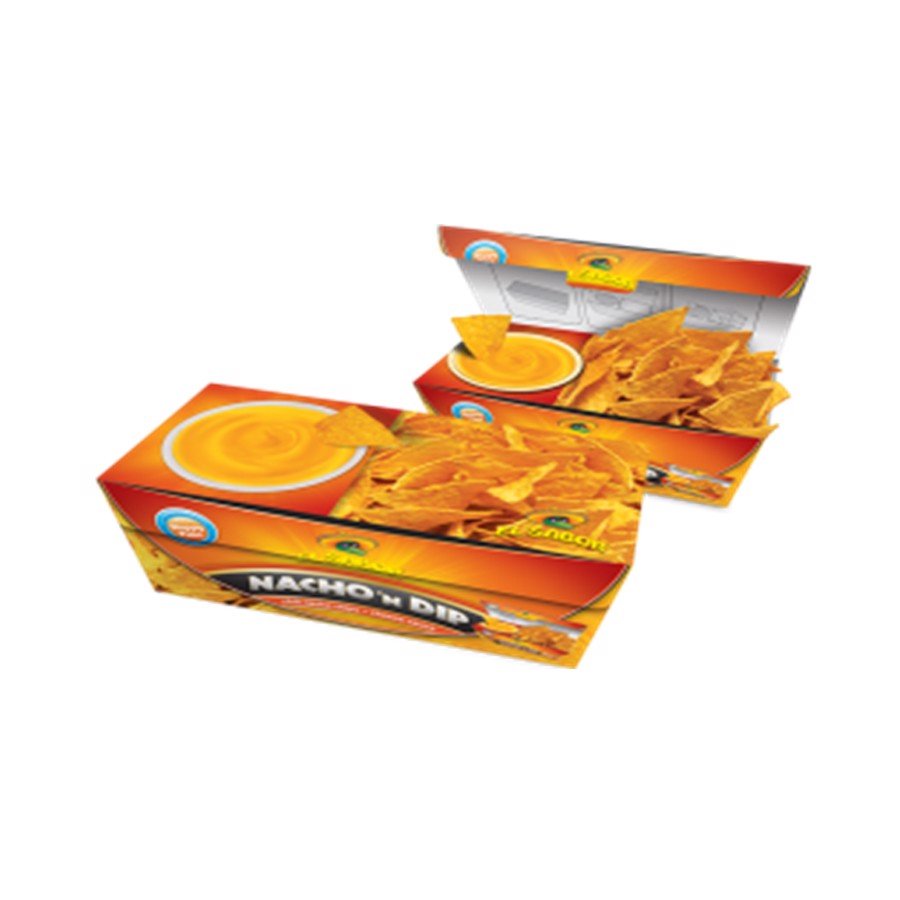 EL SABO NACHOS&DIP CHILI-SER BOX 175G