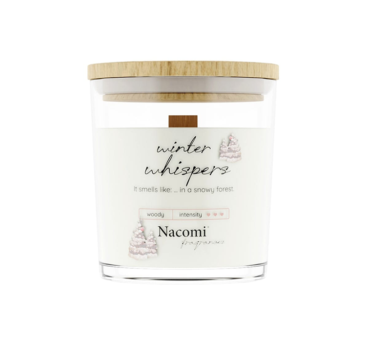NACOMI FRAGRANCES SOJOWA ŚWIECA ZAPACHOWA WINTER WHISPERS 140G