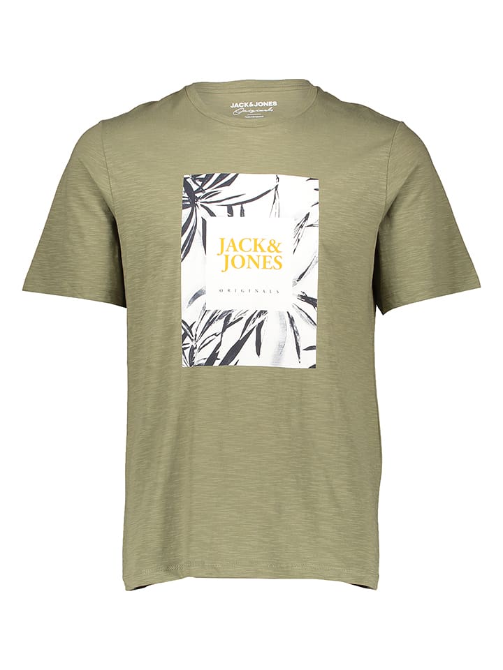 Jack & Jones Koszulka w kolorze khaki