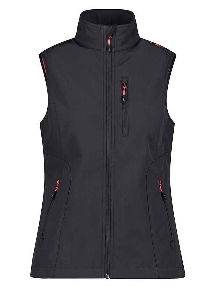 CMP Kamizelka softshellowa w kolorze antracytowym