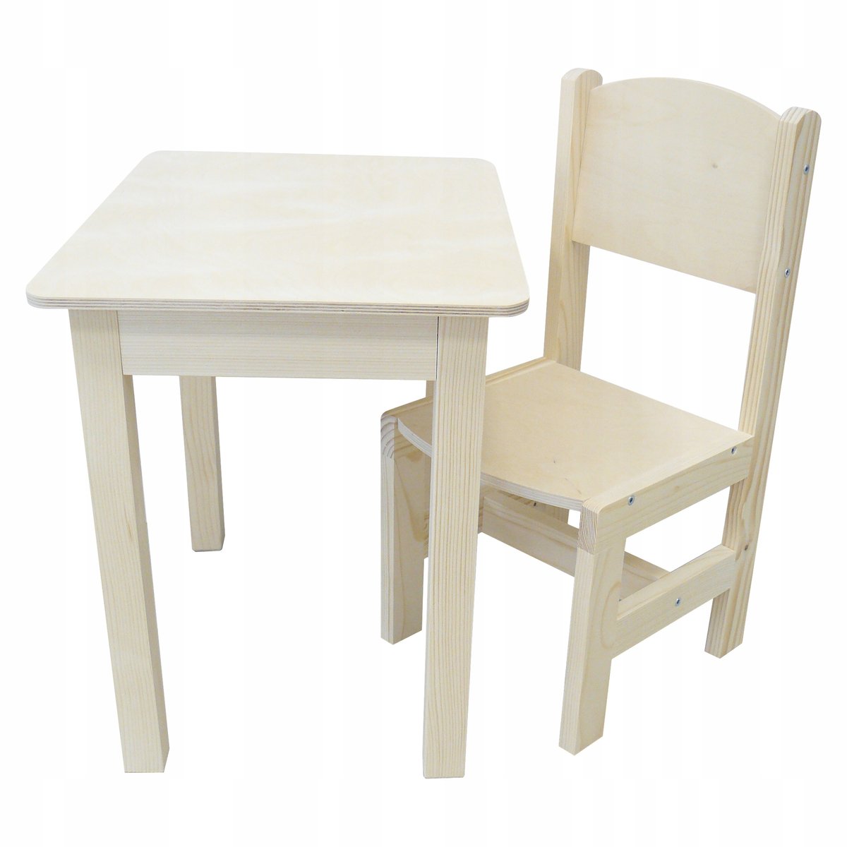 STOLIK 37/50 + KRZESEŁKO DLA MALUCHA PEŁNE