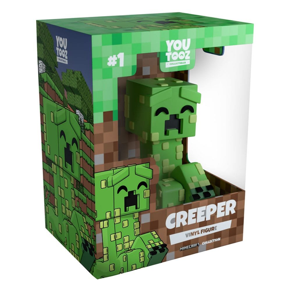 minecraft vinyl figurka haunted creeper 10 cm youtooz