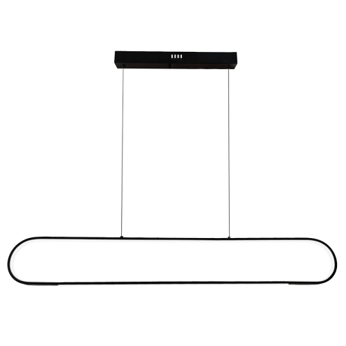 Frame lampa wisząca 1xLED/42W czarna ML1046