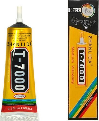 Vega KLEJ SYNTETYCZNY T-7000 WYŚWIETLACZ LCD RAMKA DOTYK 110ml MONTAŻOWY ZHANLIDA T7000>