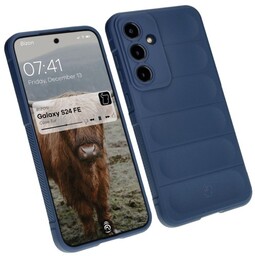 Bizon Pancerne etui Case Tur do Galaxy S24 FE, granatowe
