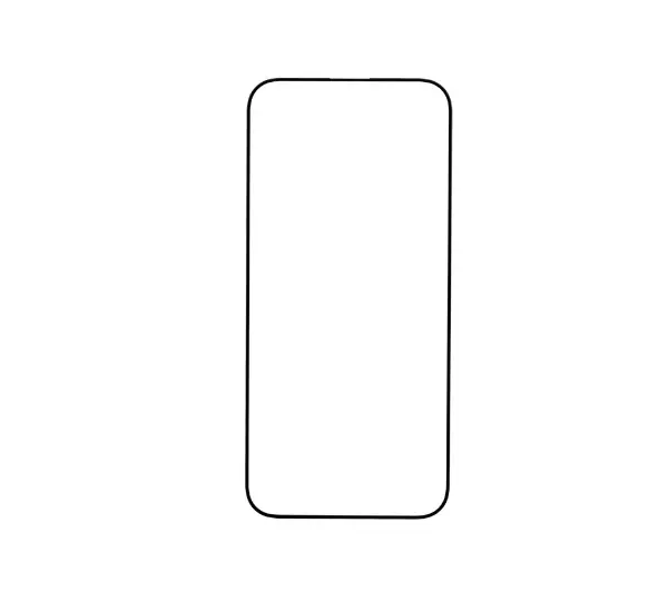 Winner WG 4D Full Glue do iPhone 16 Pro Czarny
