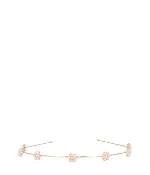 Solida Opaska na głowę z kwiatową aplikacją Opaska do włosów 1 szt.