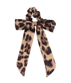 Solida Scrunchie z kokardką w stylu leo Gumka do włosów 1 szt.