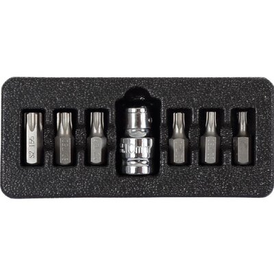 Proline Zestaw 7 sztuk końcówek TORX T25-T55 10749 PX10749