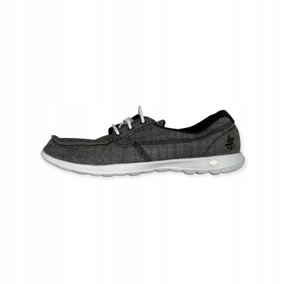 Szare trampki damskie Skechers Goga Max 39
