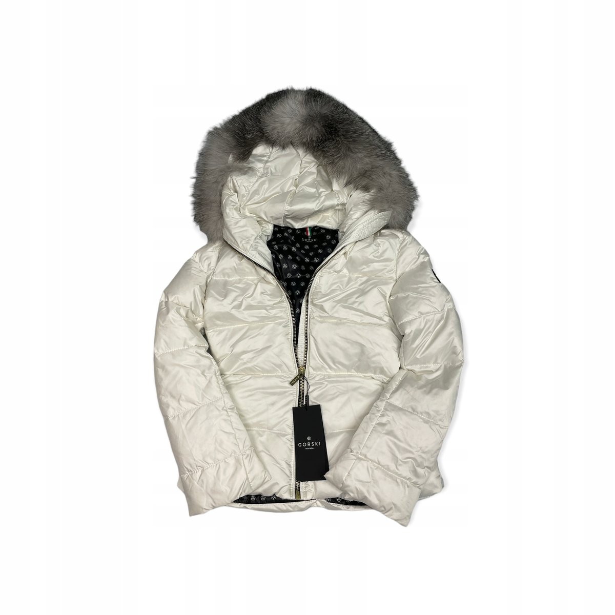 Puchowa kurtka damska kaptur GORSKI MONTERAL XS