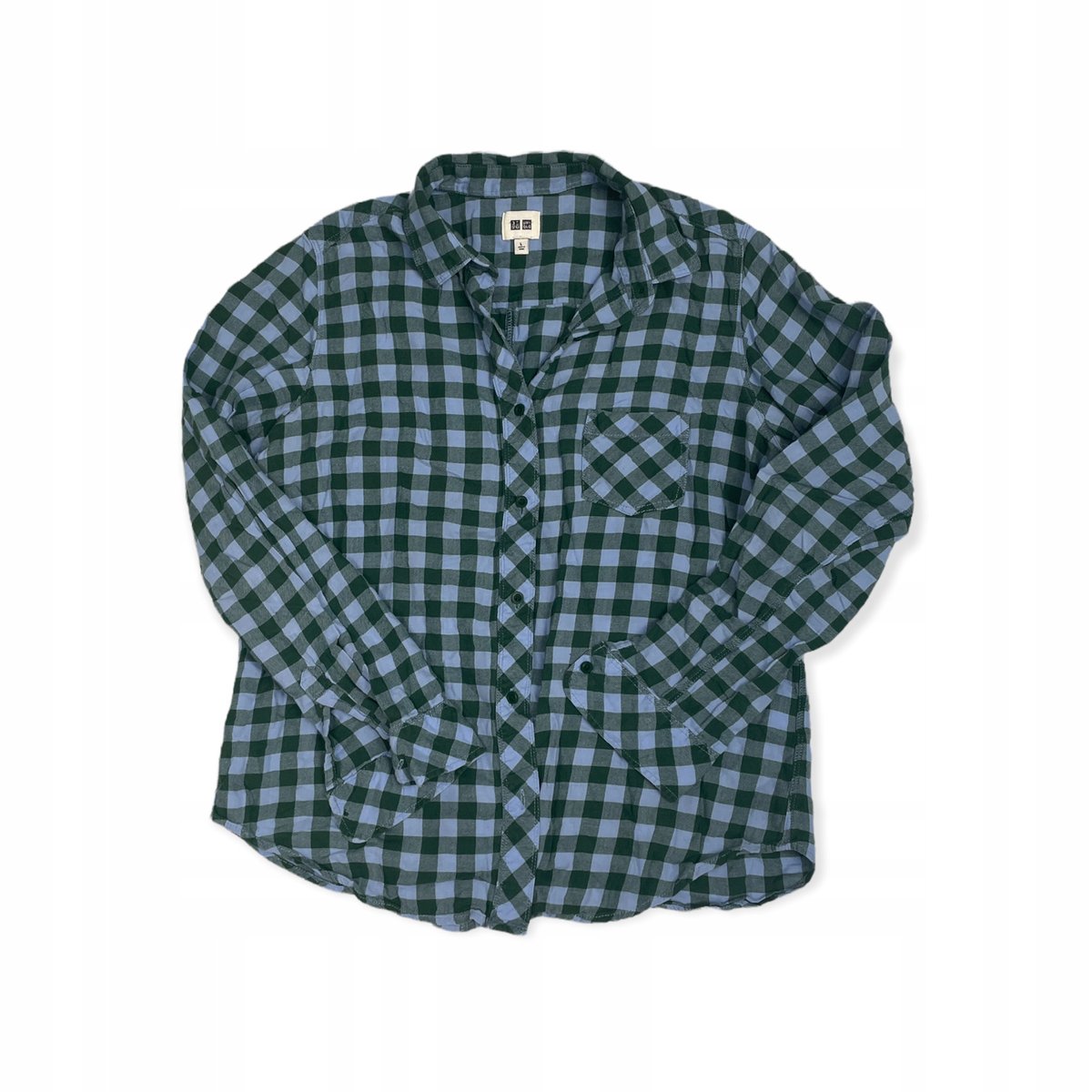 Koszula damska kratka długi rękaw UNIQLO L