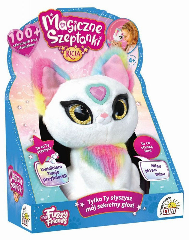 Maskotka interaktywna, Magic Whispers, Magiczne szeptanki Kicia biała