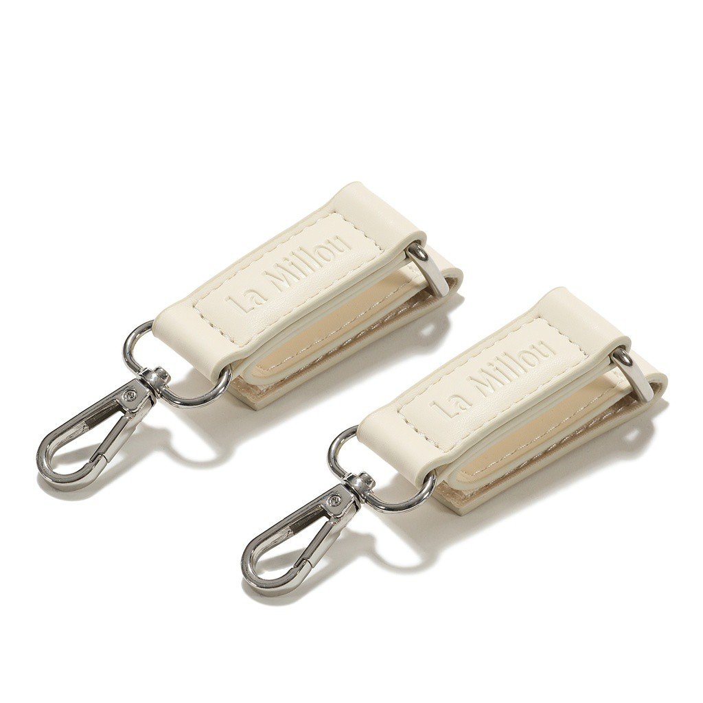 LA MILLOU Uchwyty do wózka ECRU