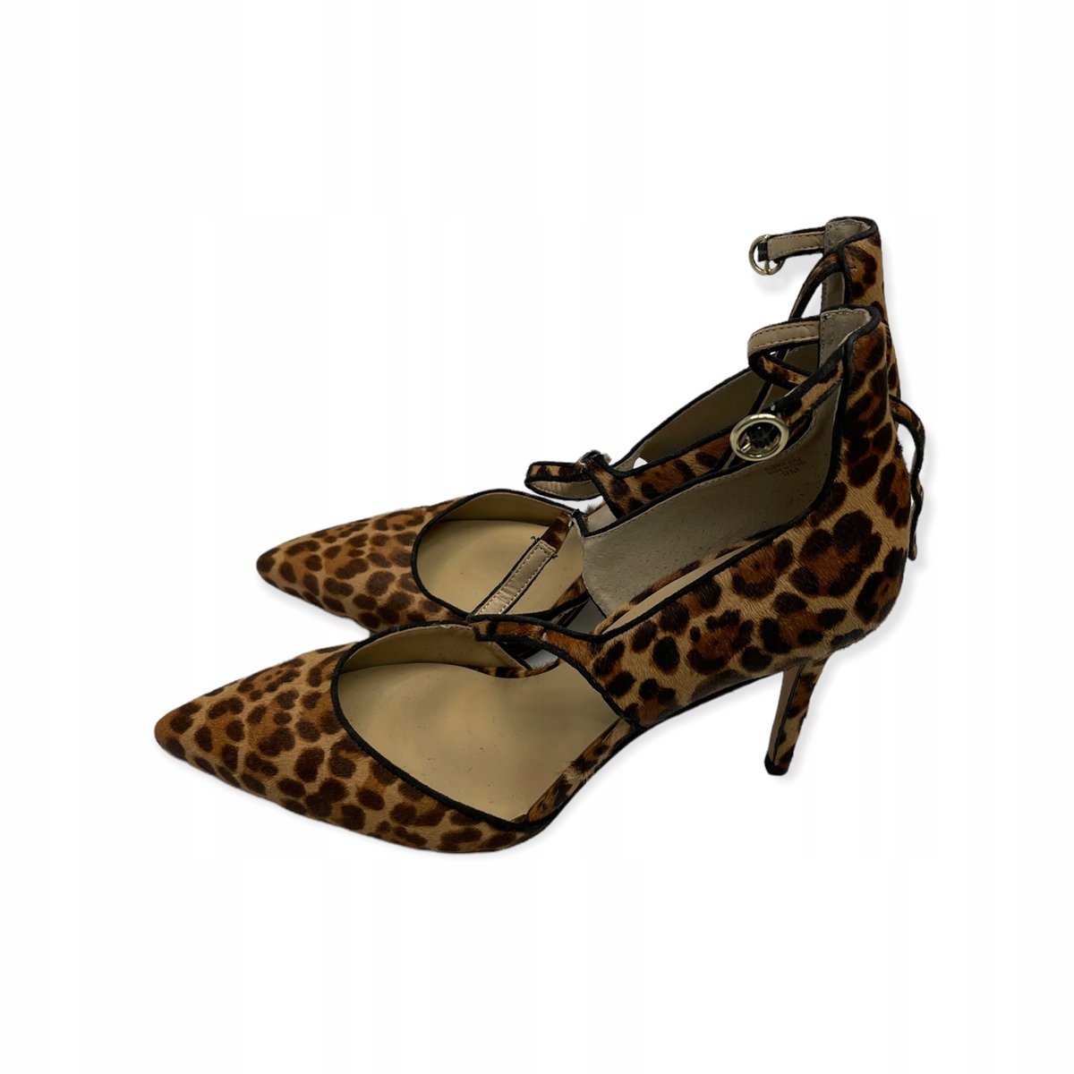 Skórzane półbuty damskie szpilka ANN TAYLOROR 40,5