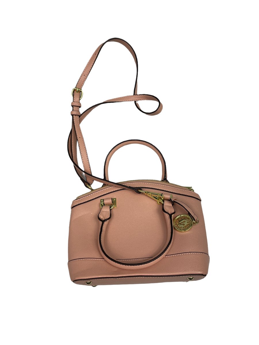 Mała elegancka torebka damska z paskiem ANNE KLEIN