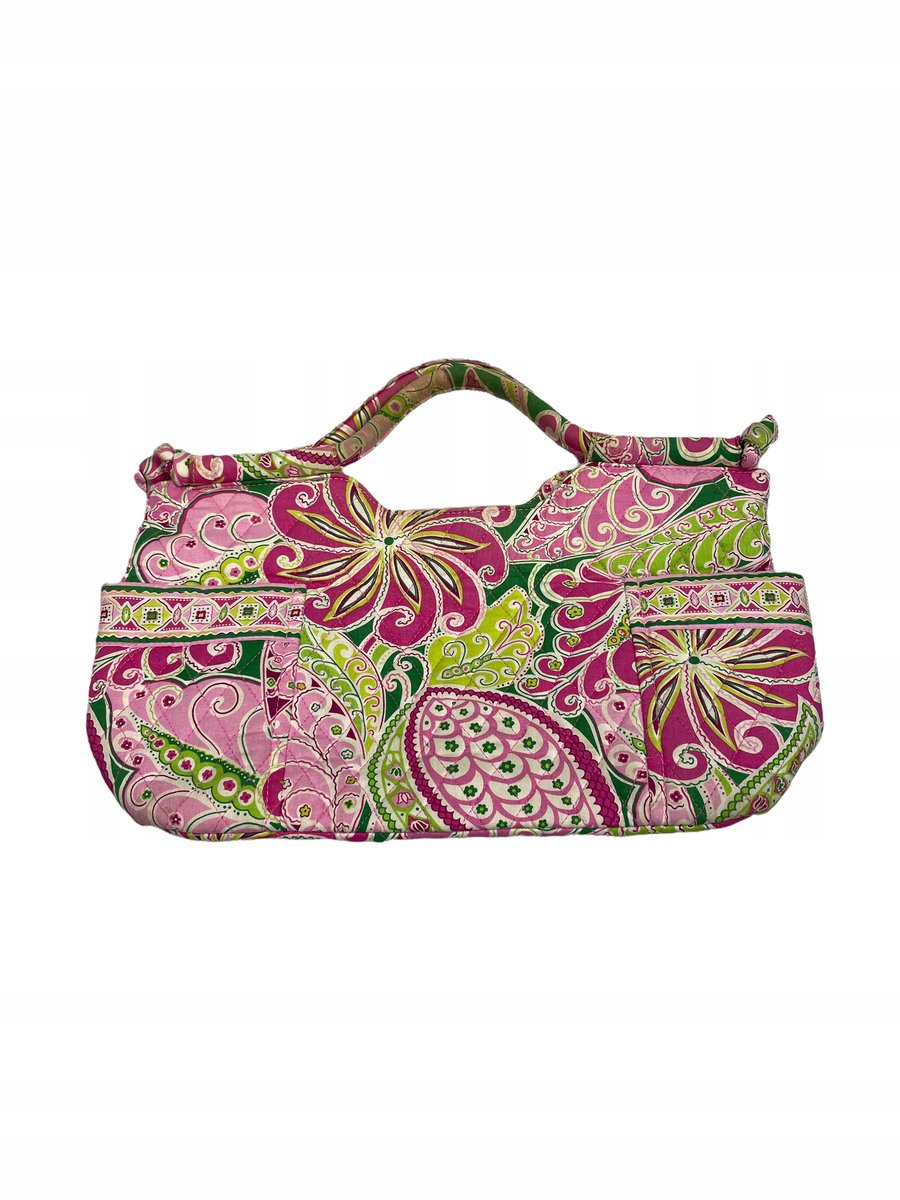 Mała różowa torebka damska uchwyty VERA BRADLEY