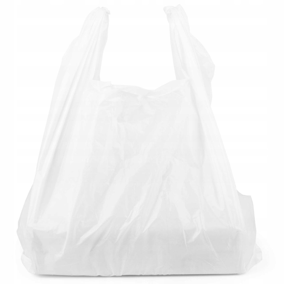 REKLAMÓWKI FOLIOWE JEDNORAZOWE TORBY HDPE MOCNE 30×55 cm 100 szt. 14µ BIAŁE