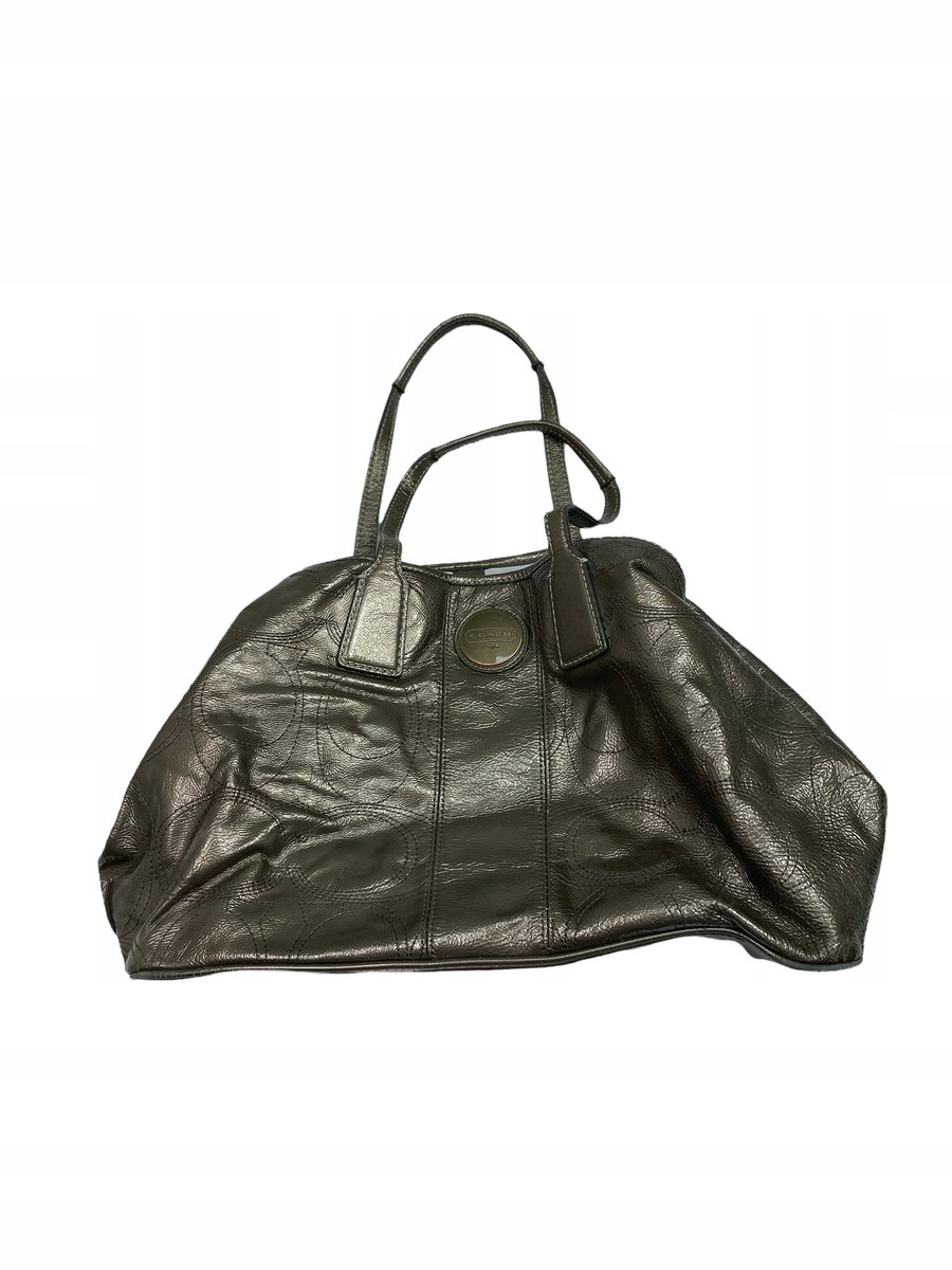 Elegancka torebka damska uchwyty COACH