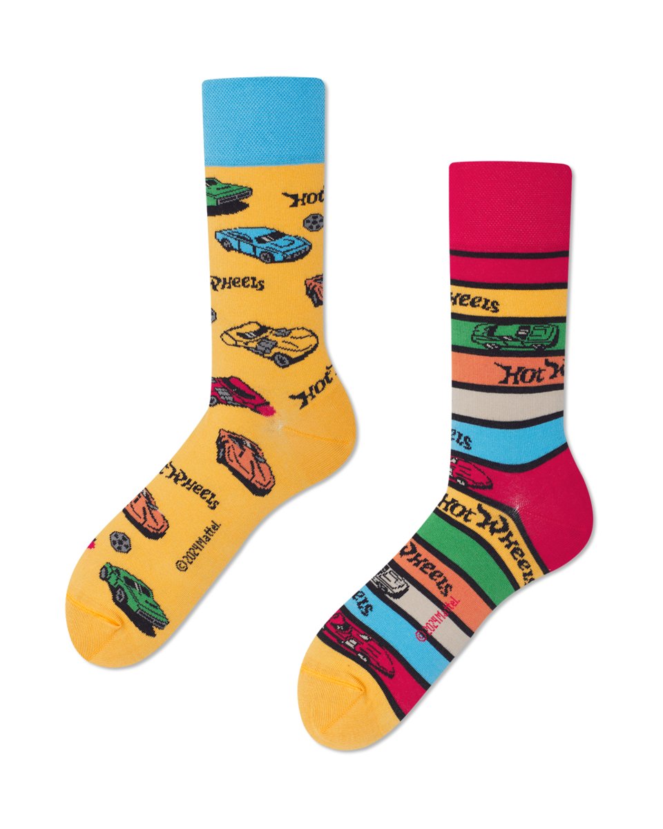 Skarpety w samochody - Hot Wheels - Many Mornings 43-46