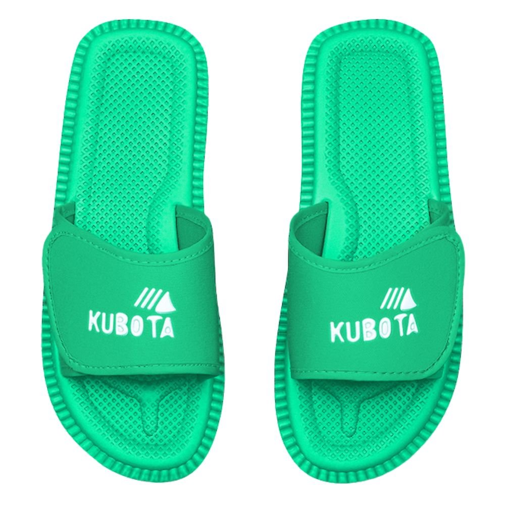 Kubota klapki damskie Rzep Pastelowo Zielone rozmiar 38