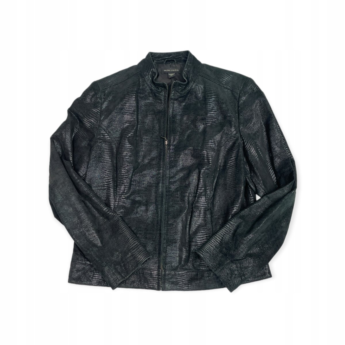 Skórzana czarna kurtka damska VALERIE STEVENS L