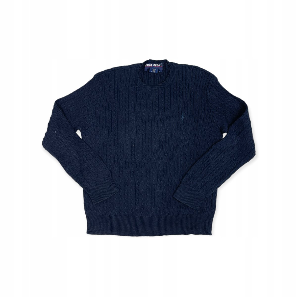 Swetrowa bluzka damska rękaw RALPH LAUREN SPORT L
