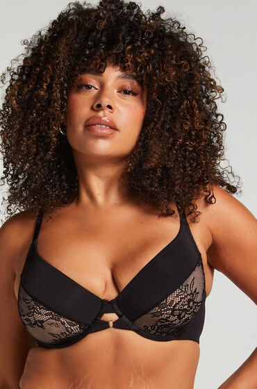 Hunkemöller LEA LACE UF Czarny