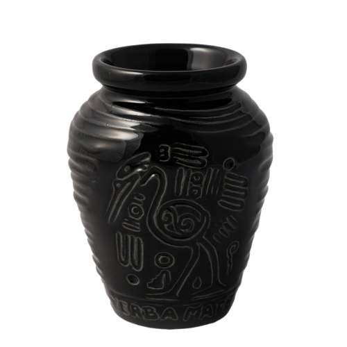 Matero Ceramiczne czarne AZTEK 300ml