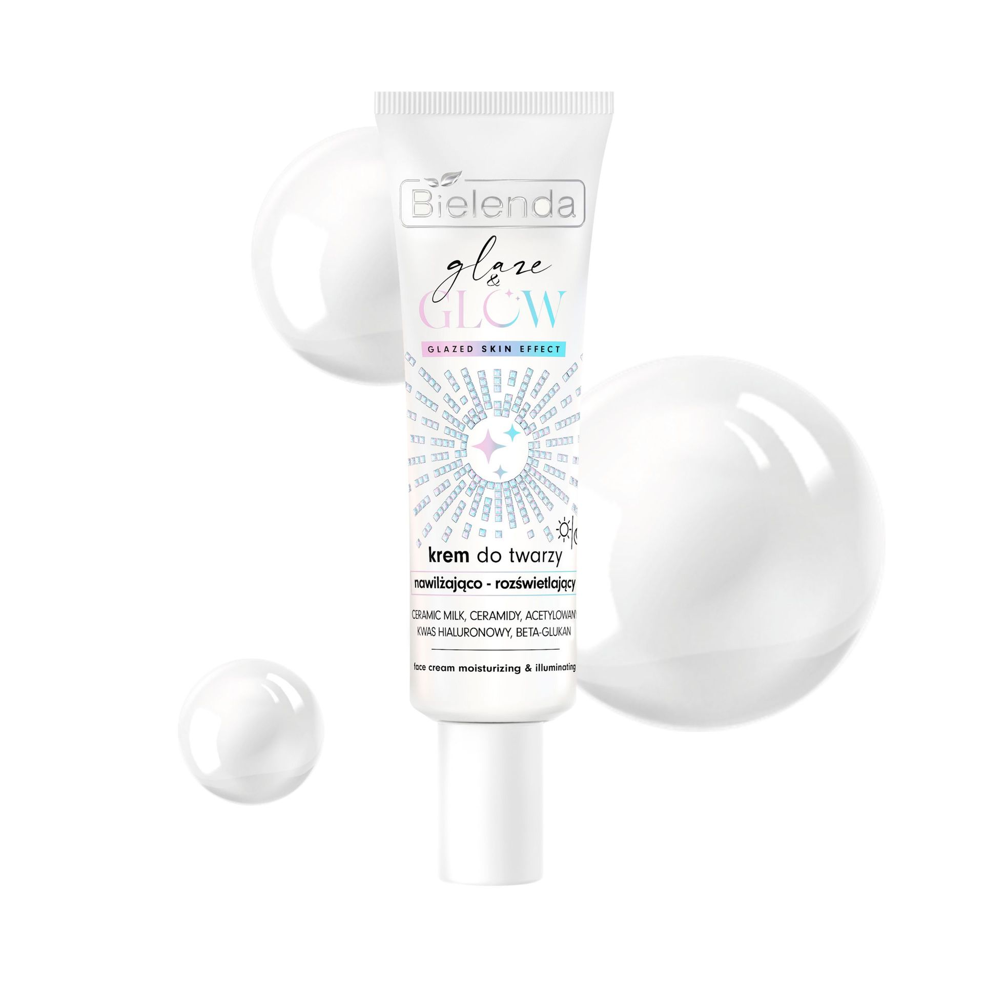 Bielenda Krem nawilżająco - rozświetlający glazed skin effect