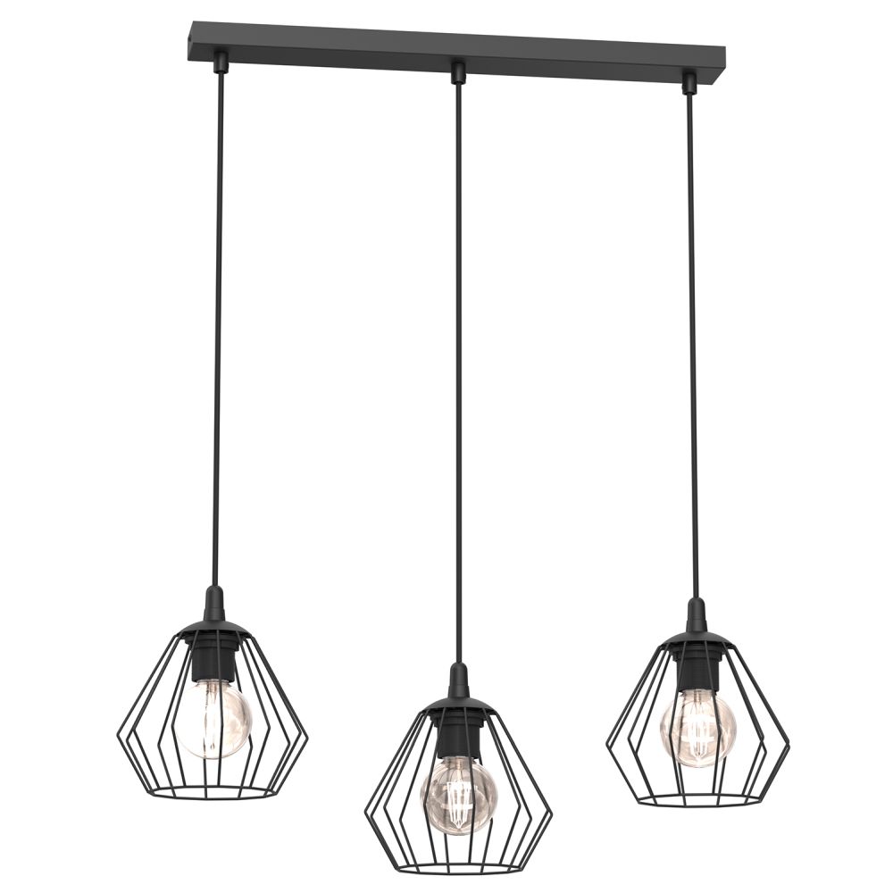 Lampa wisząca potrójna na listwie LETI 223 Luminex LX223
