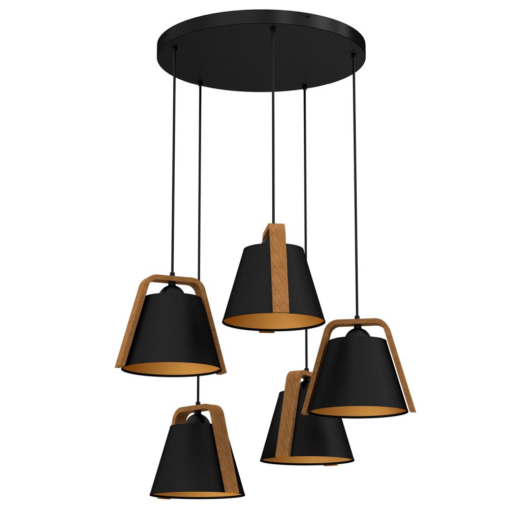 Lampa wisząca na okręgu 5-punktowa NORKO 646 Luminex LX646