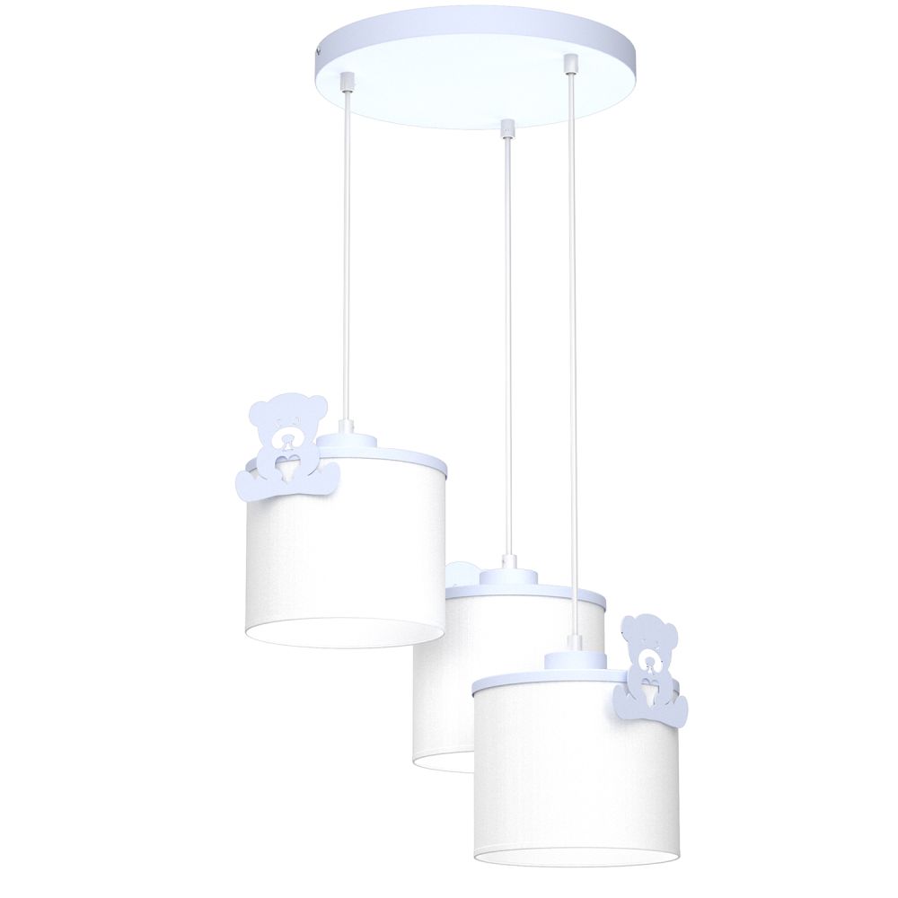 Dziecięca lampa wisząca potrójna na okręgu SWEET 9419 Luminex LX9419