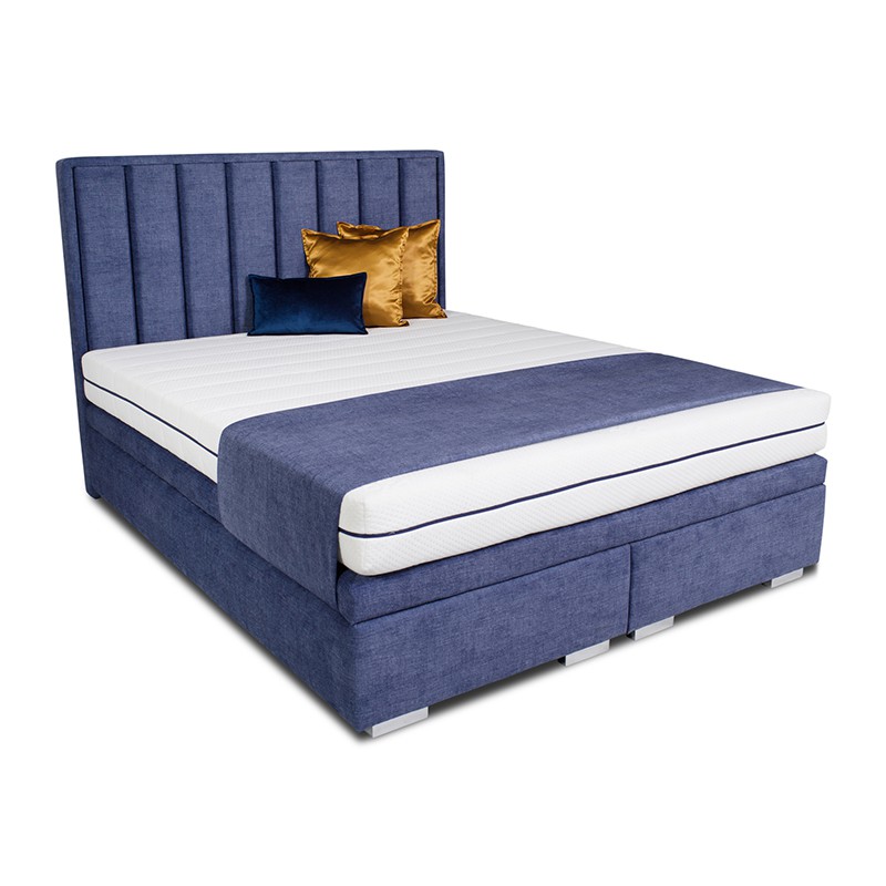 BED DESIGN Łóżko OLIVIERO DESIGN kontynentalne Rozmiar 180x200 Pojemnik Bez pojemnika Tkanina Grupa IV PS2255_57188