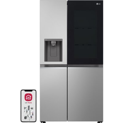 LG SBS InstaView GSGV80PYLL Pełny No Frost