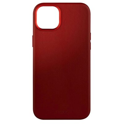 Obudowa dla telefonów komórkowych FIXED MagLeather s podporou MagSafe na Apple iPhone 15 Plus (FIXLM-1201-RD) Czerwony