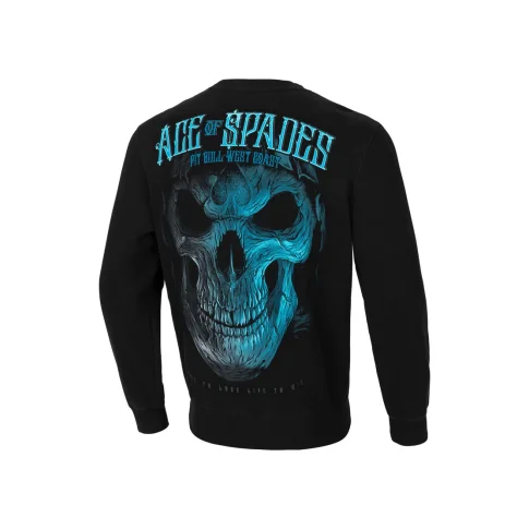 Pit Bull Bluza Bez Kaptura Blue Skull Black