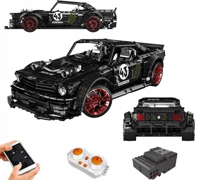 Klocki Mould King Ford Mustang Hoonicorn V2 3201el 13108s (3201PCS)