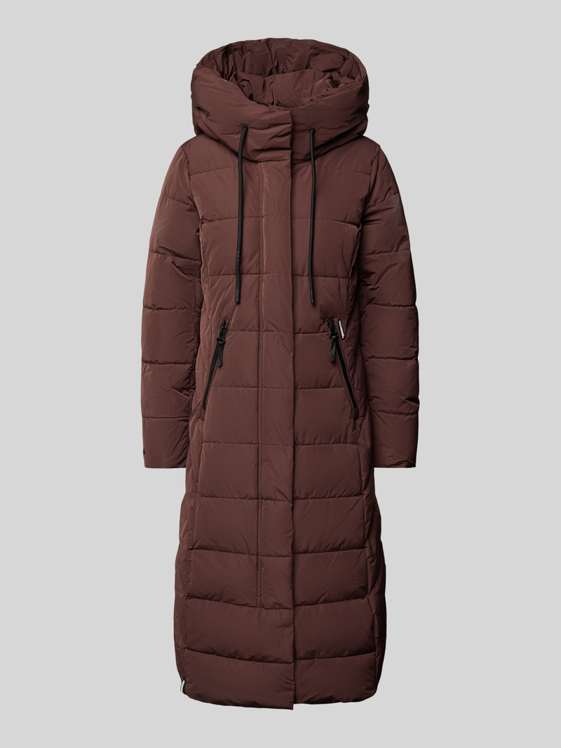 Płaszcz pikowany z kapturem model ‘TYNSE’